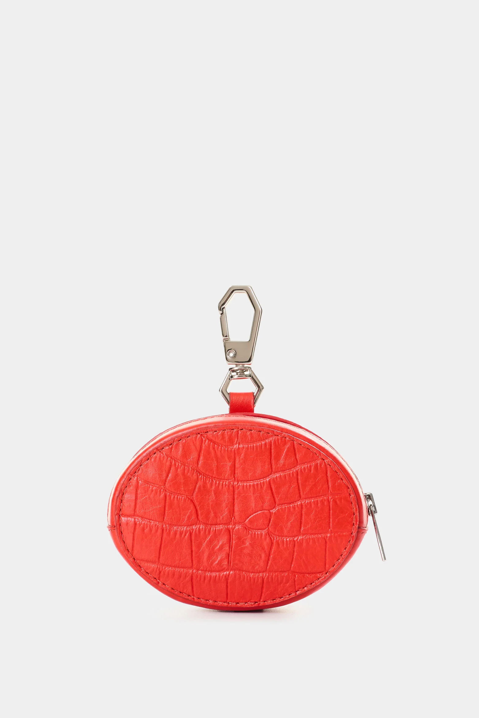 Women’s Aria Croc-Embossed Leather Coin Purse - Image 3