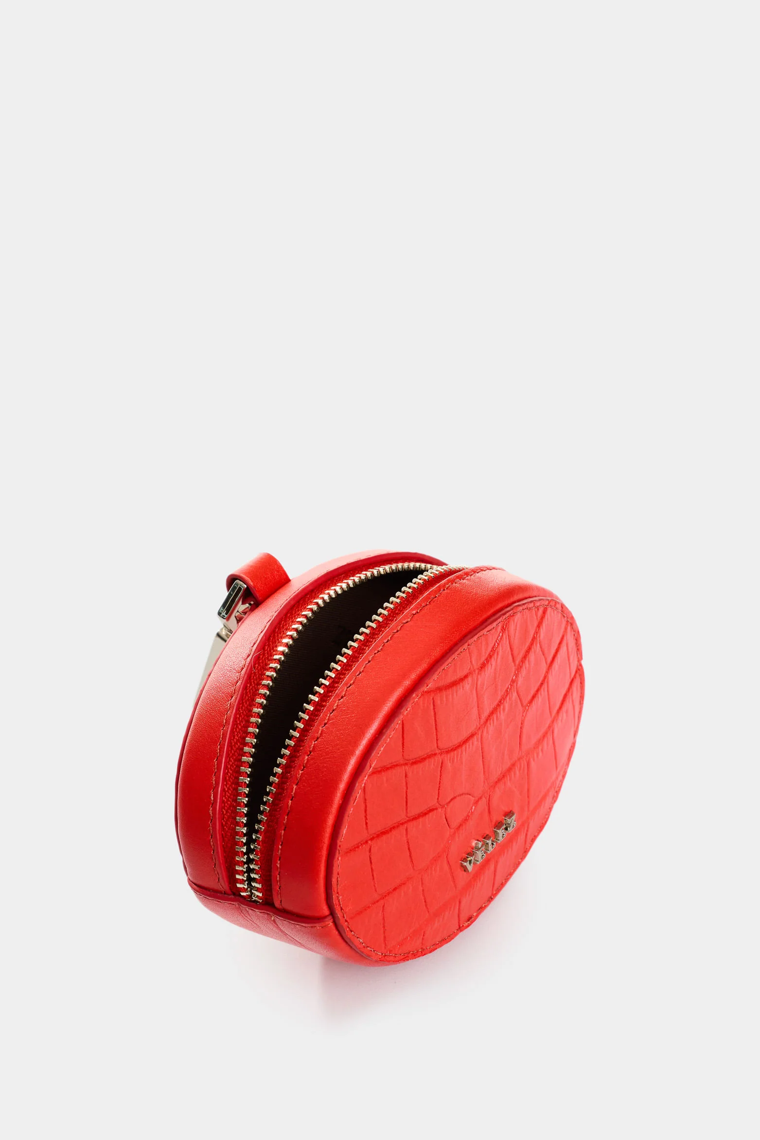 Women’s Aria Croc-Embossed Leather Coin Purse - Image 5