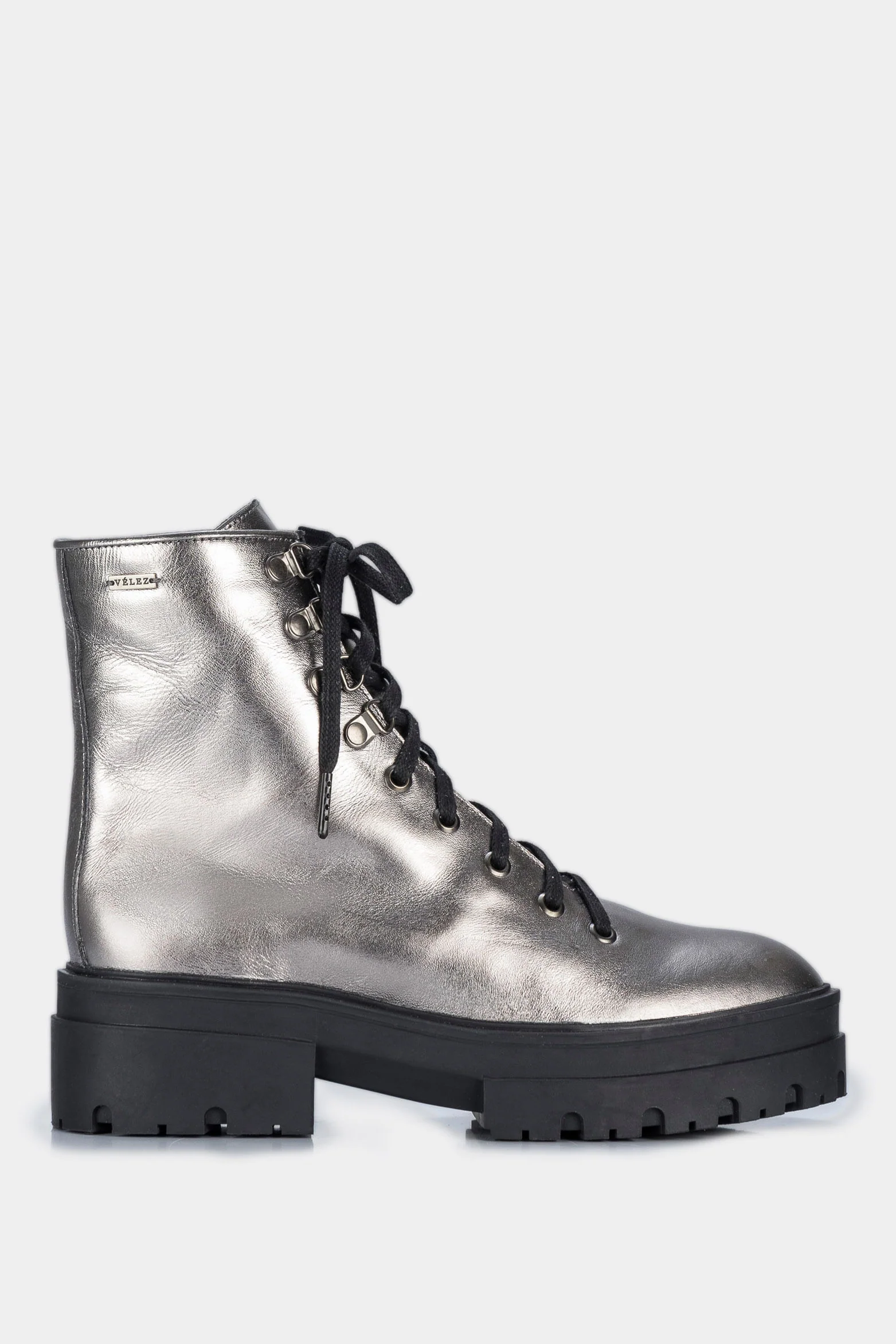 Women’s Ascona Leather Ankle Boots with Lug Sole