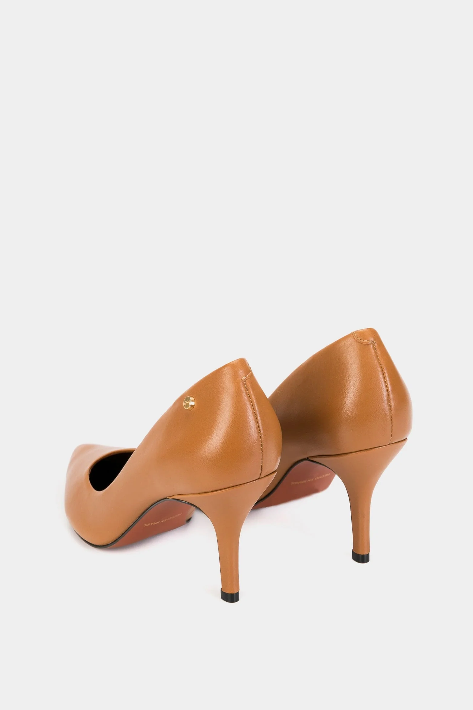 Women’s Atanasova Leather Pump in Honey - Image 3