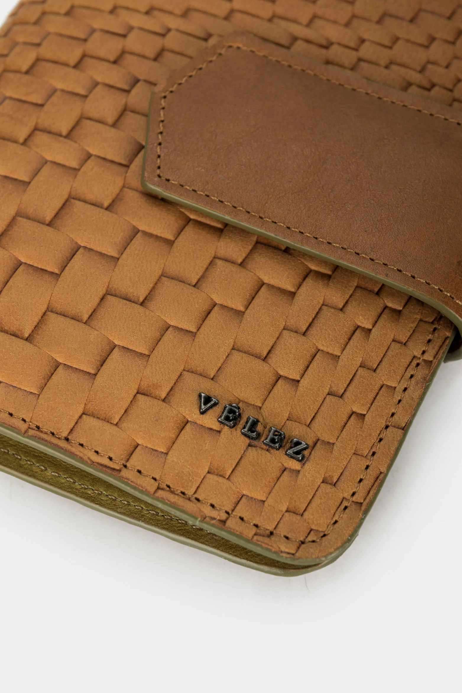 Women’s Barhi Leather Passport Holder in Honey - Image 4