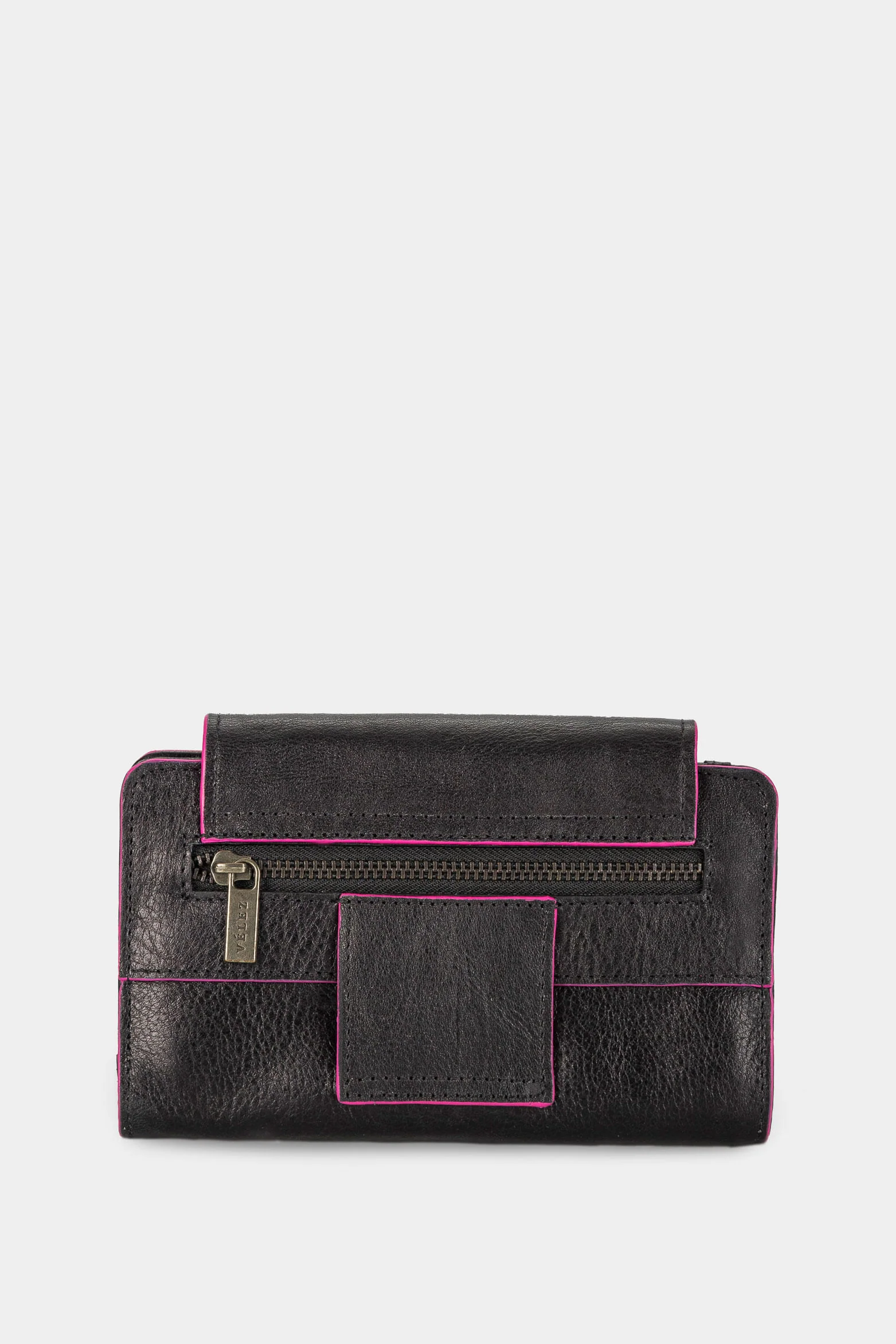 Women’s Bravo Leather Wallet with Contrast Details - Image 3