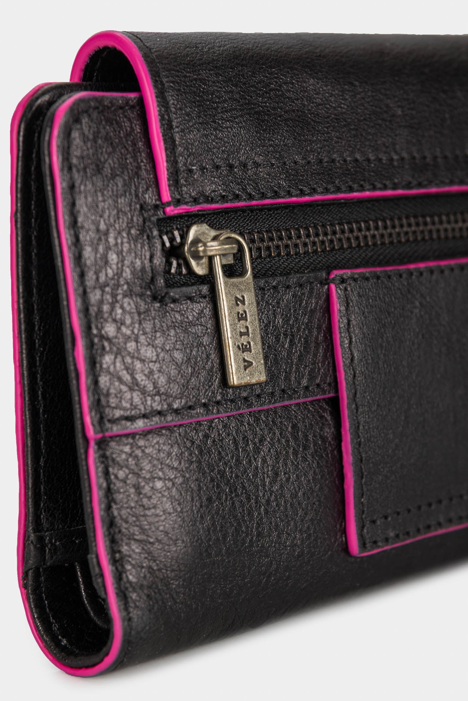 Women’s Bravo Leather Wallet with Contrast Details - Image 5