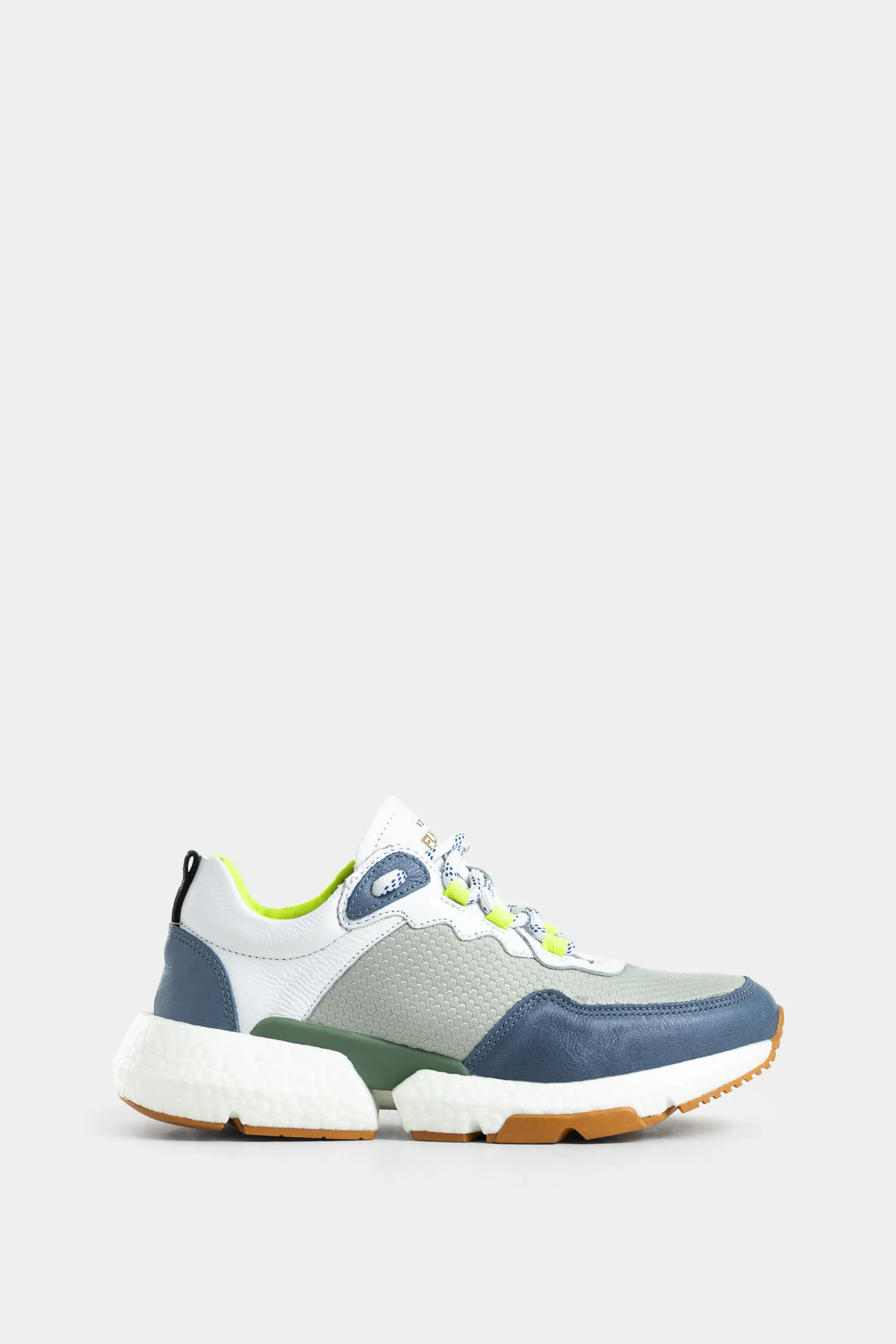 Women’s Citrine Sneakers in Leather and Neoprene