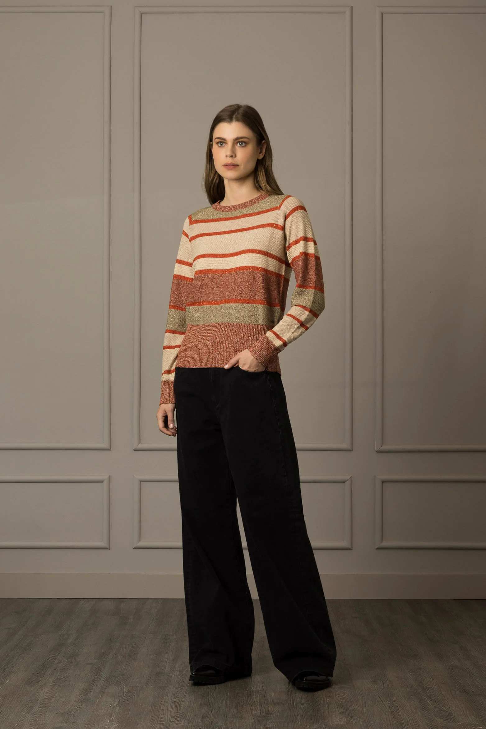 Women’s Colorblock Knit Sweater