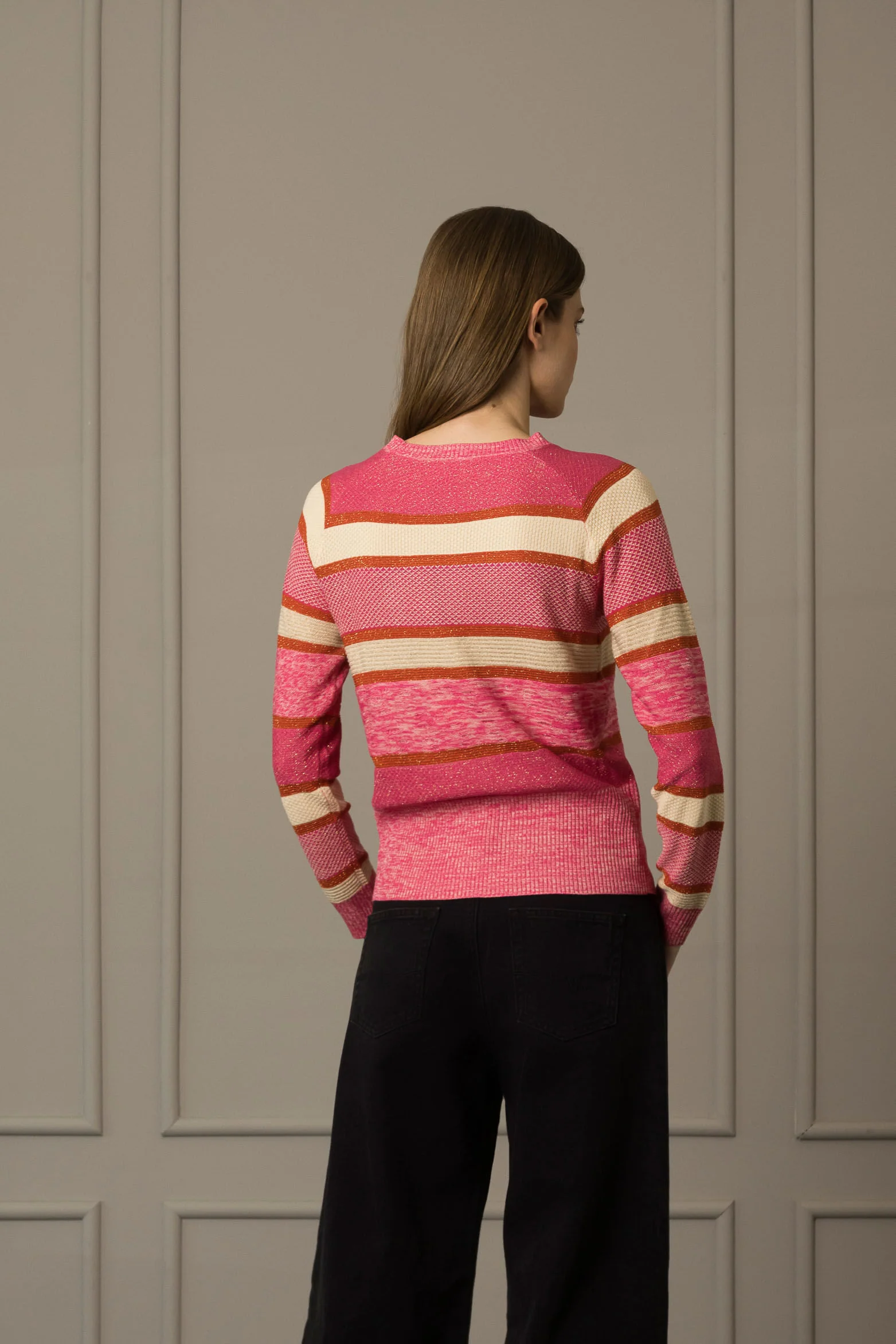 Women’s Colorblock Knit Sweater - Image 4
