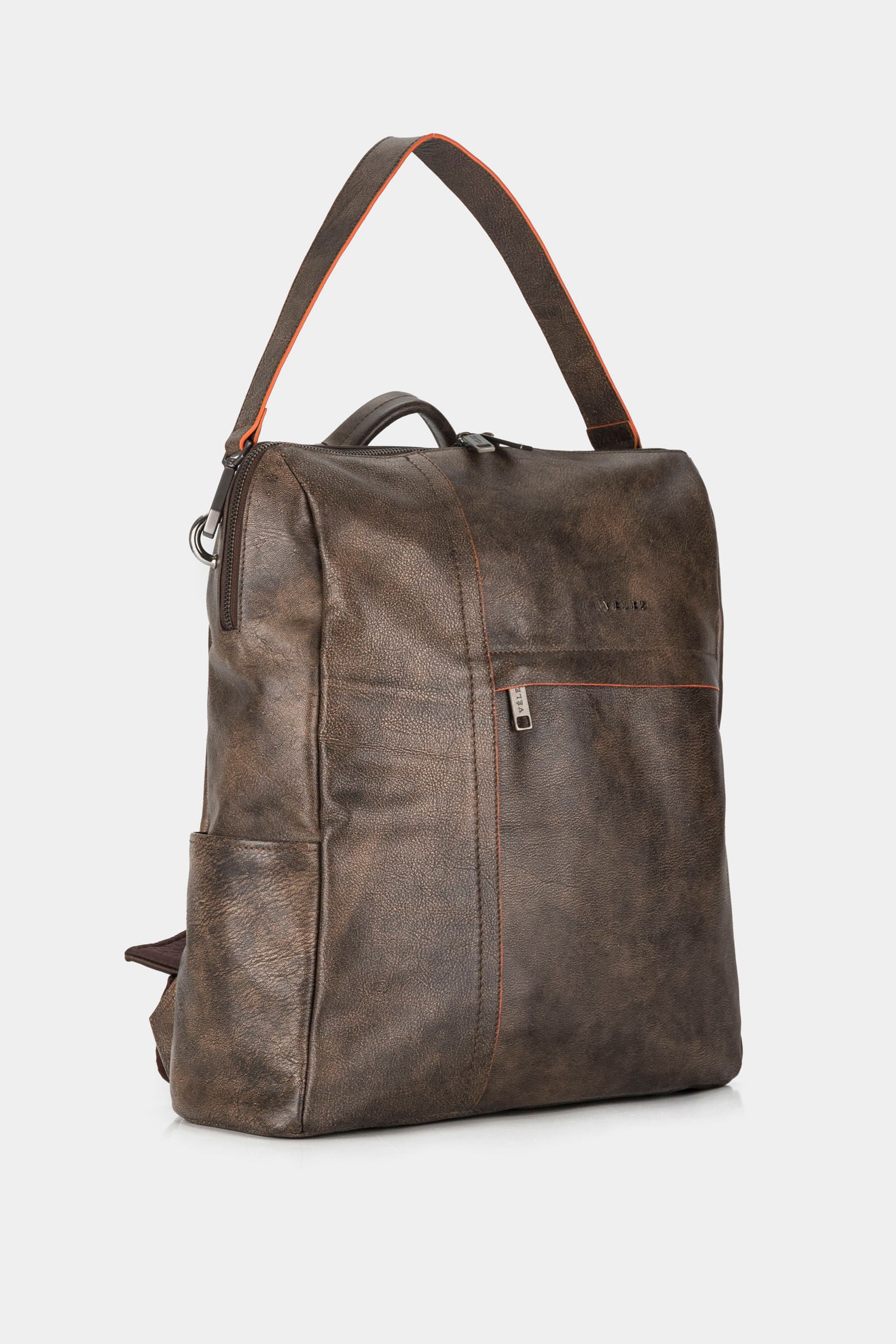 Women’s Etna Leather Backpack with Adjustable Straps - Image 2