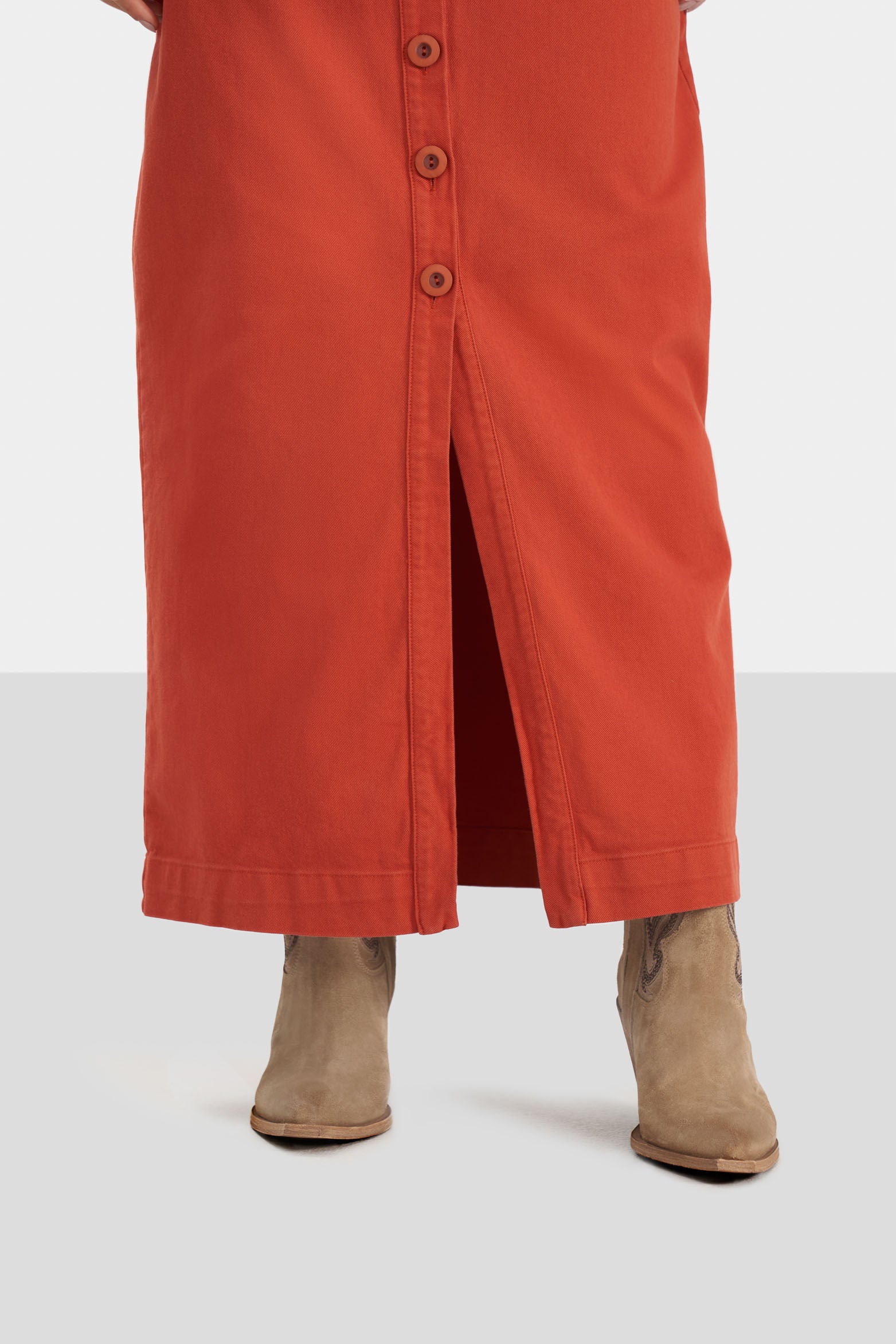 Women’s Flat Weave High-Rise Tube Skirt - Image 4