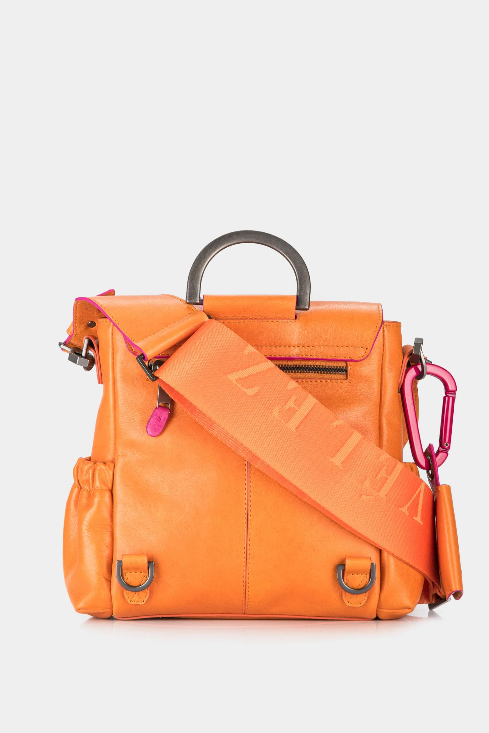 Women’s Fuerteventura Shoulder Bag/Backpack in Leather - Image 3
