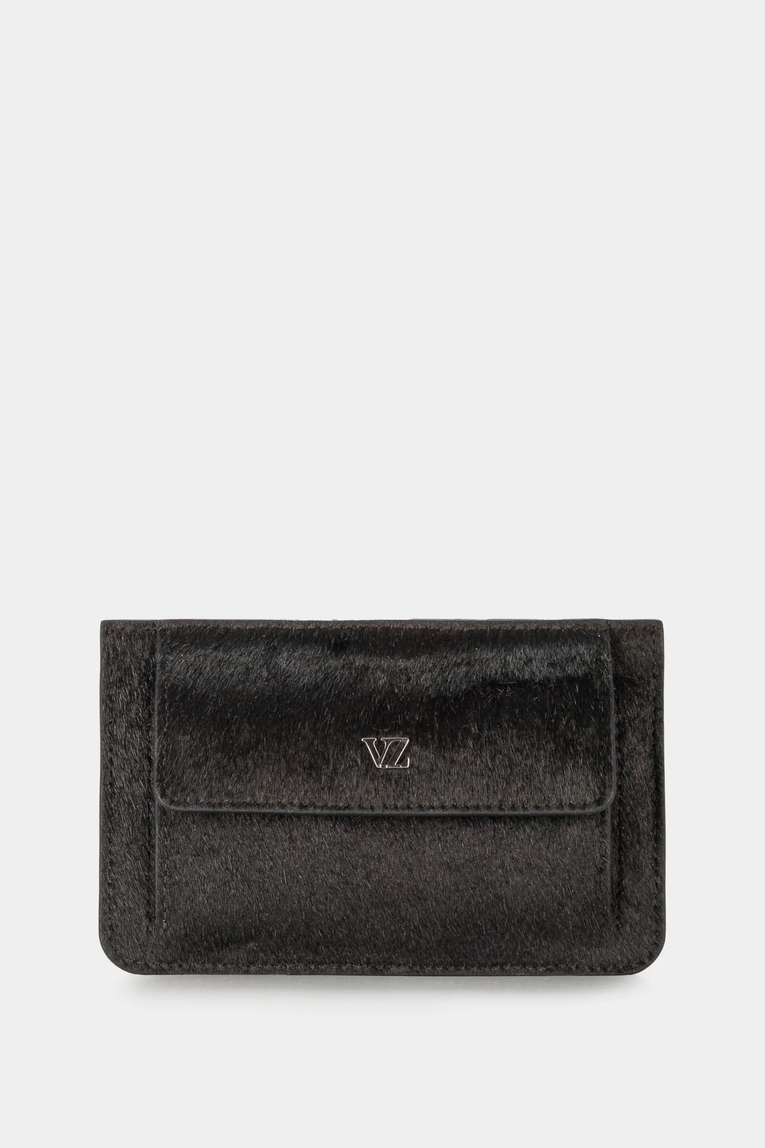 Women’s Leather Goji Card Holder with Snap-Closure Coin Purse