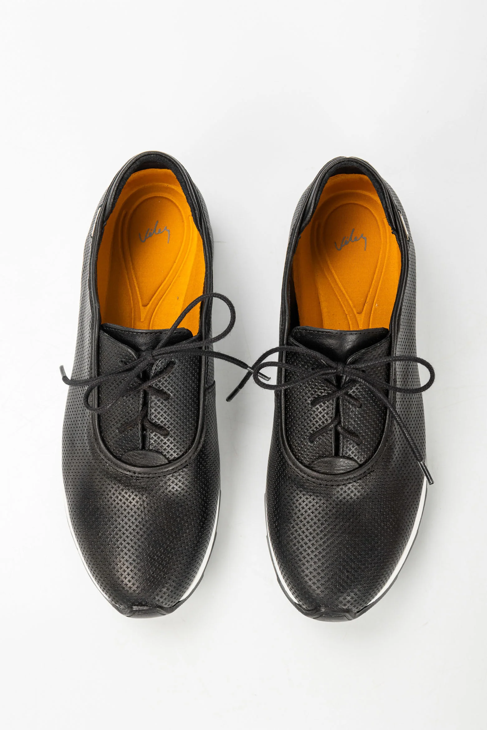 Women’s Leather Lace-Up Shoes with Sport Sole - Image 4