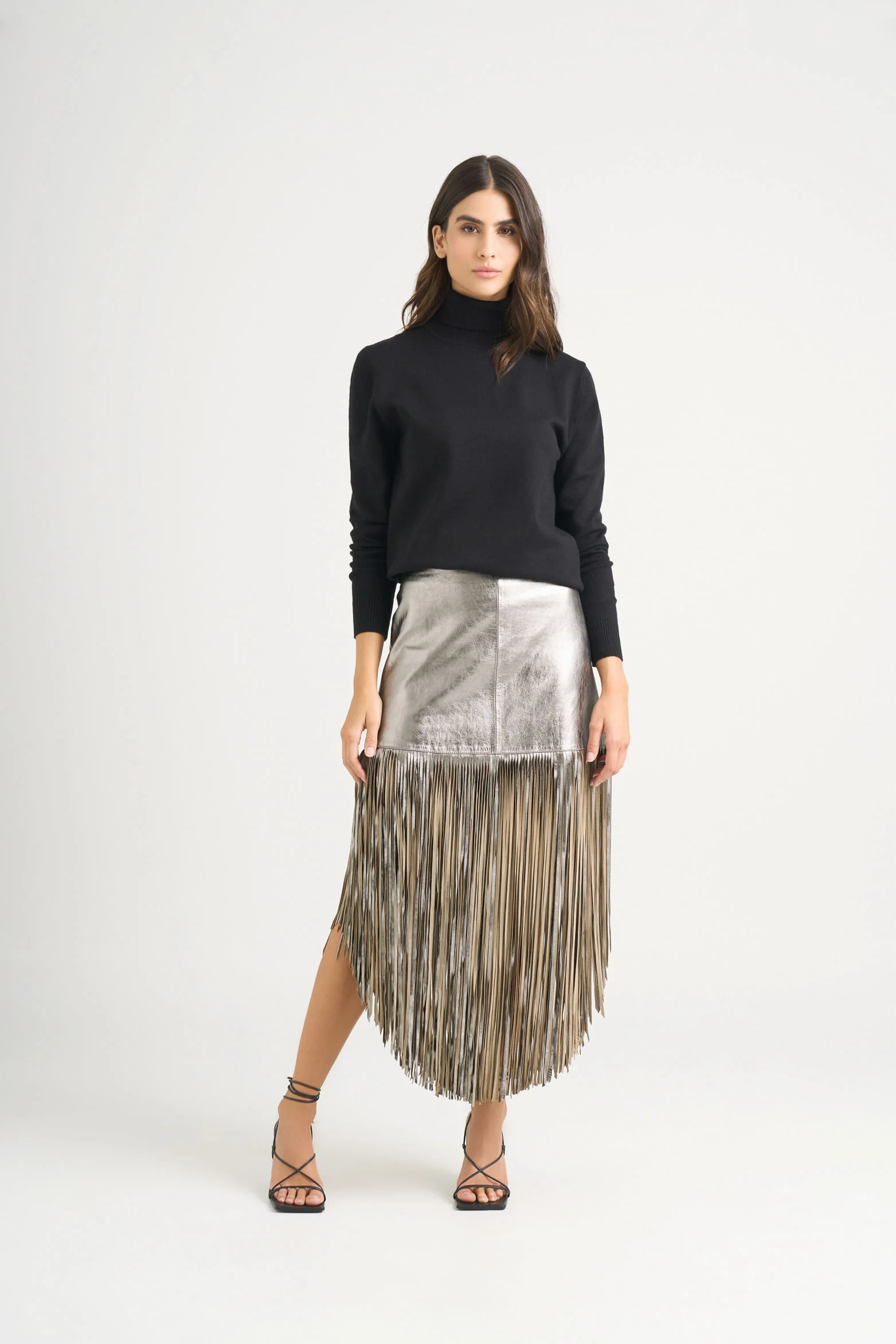 Women’s Maqui Essential Knit Turtleneck Sweater - Image 2