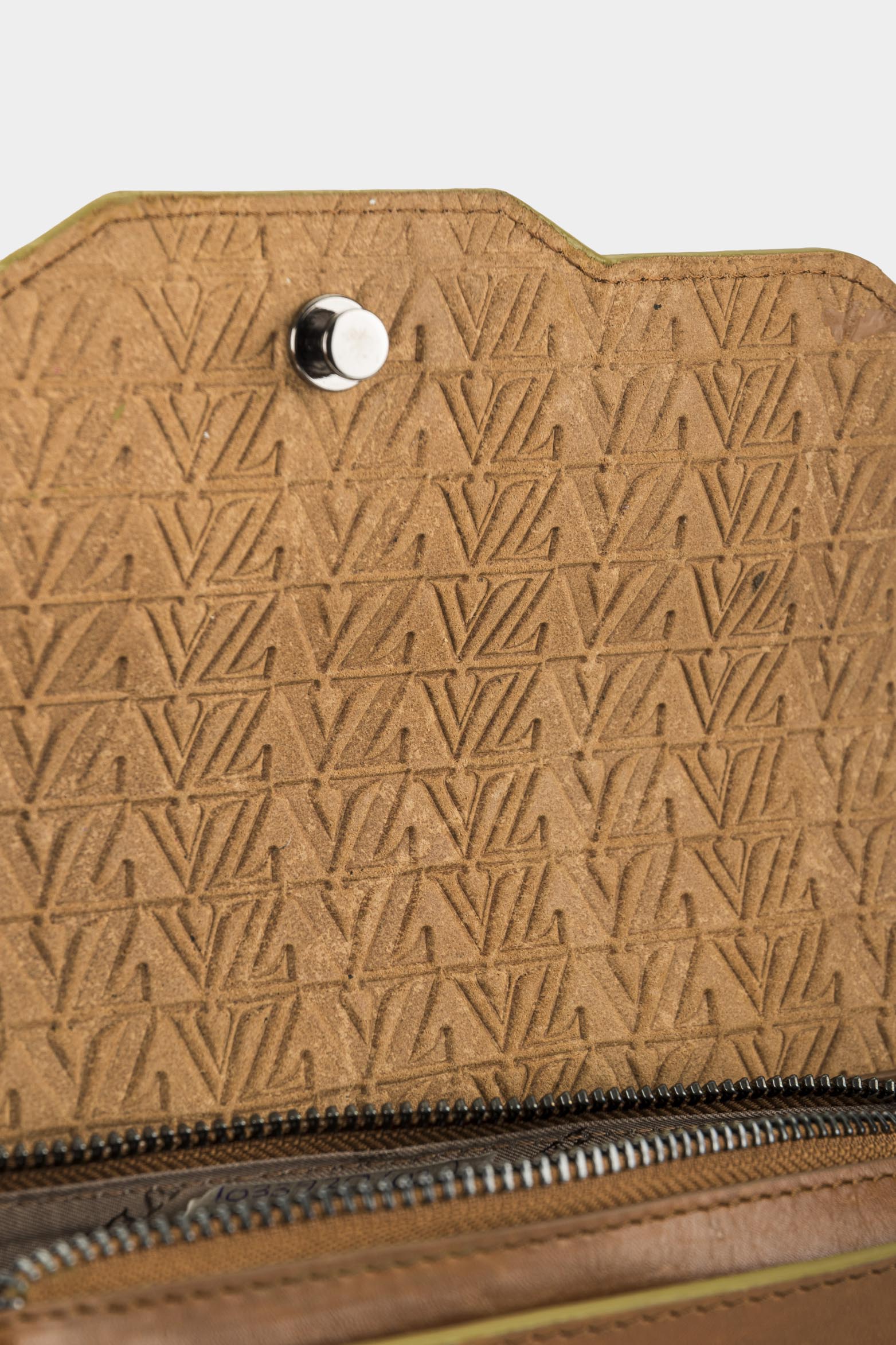 Women’s Mini Lili Shoulder Handbags in Leather with VZ Appliqué and Monogram - Image 6
