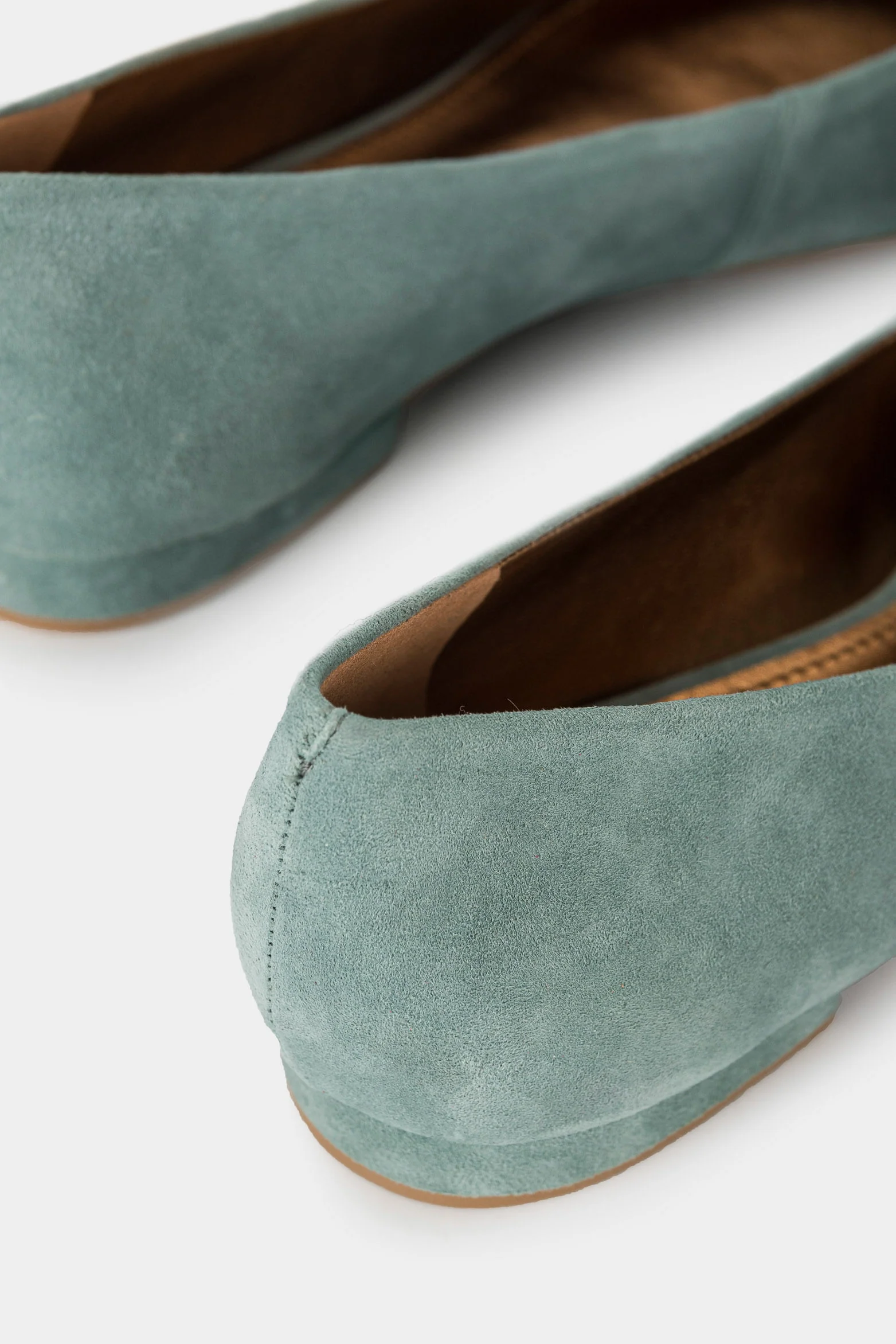 Women’s Monsanto Suede Ballet Flat with Beaded Appliqué - Image 5