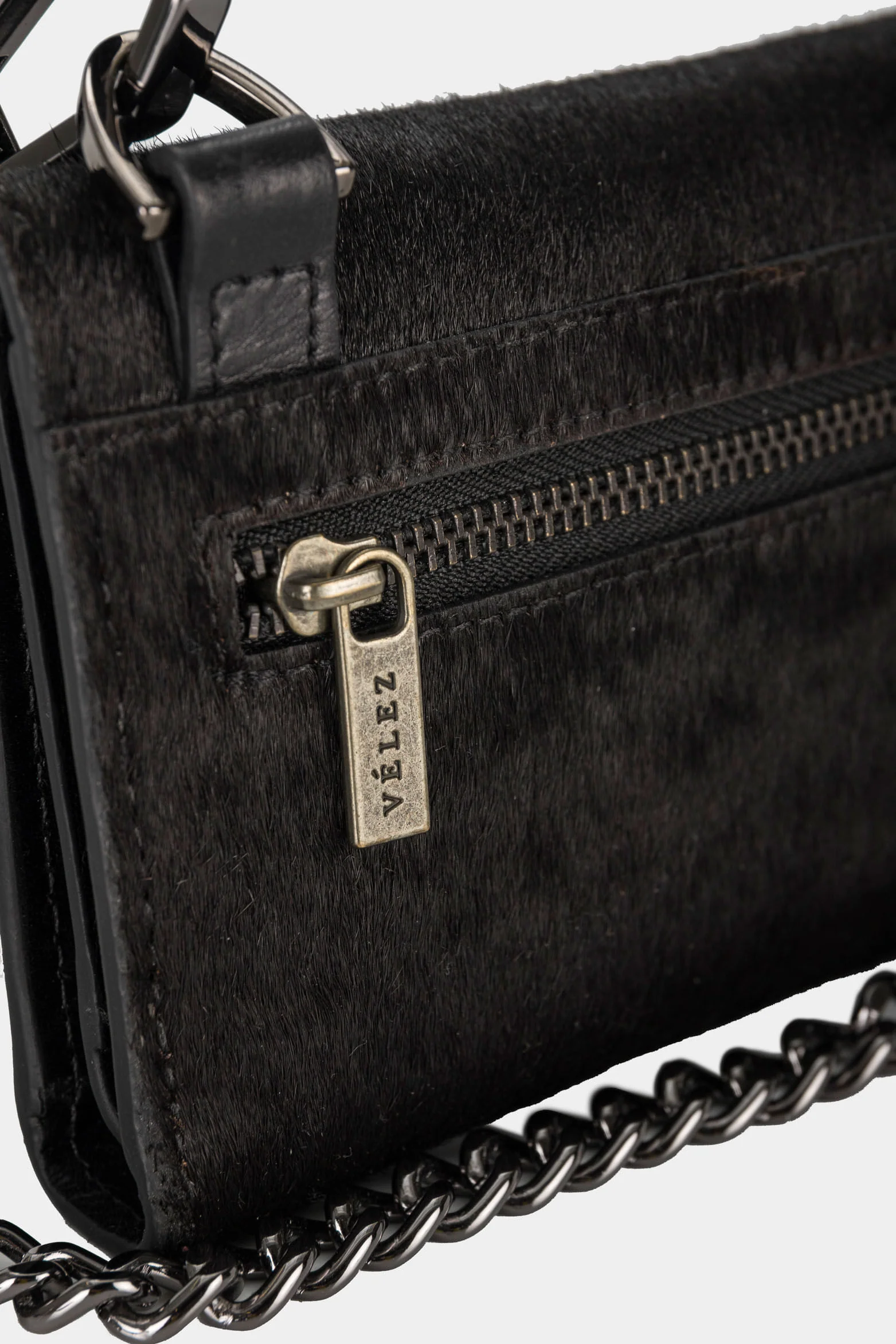 Women’s Taupe Leather Wallet with Removable Strap - Image 6