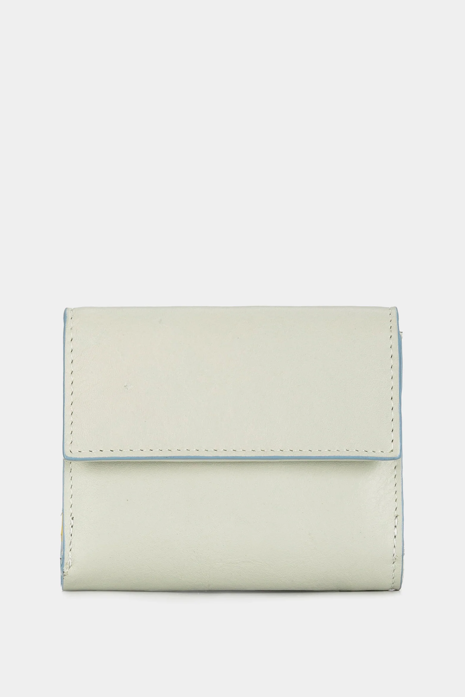 Women’s Tourmaline Wallet in White Leather - Image 3