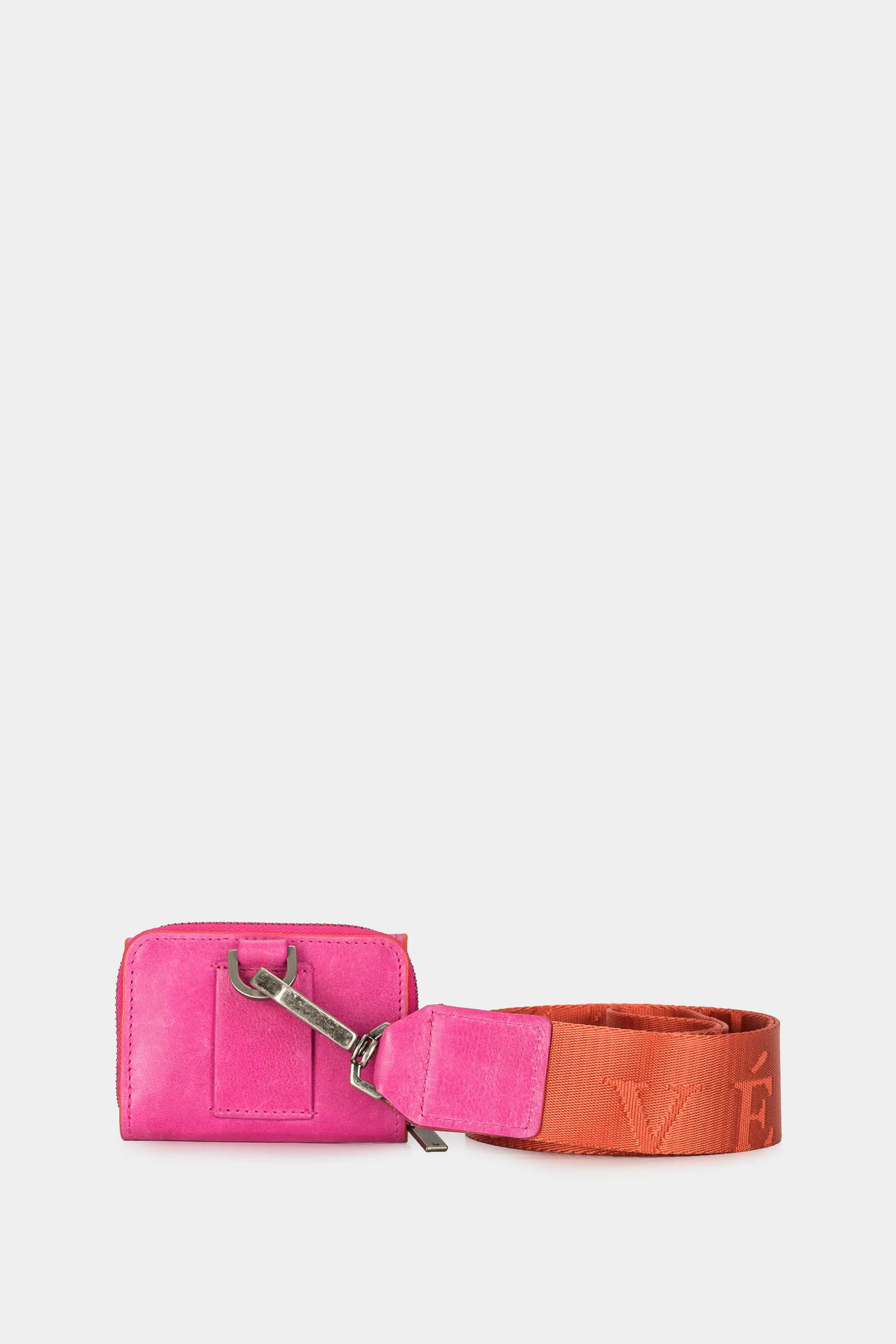 Women’s Tropical Leather Wallet with Removable Strap - Image 3