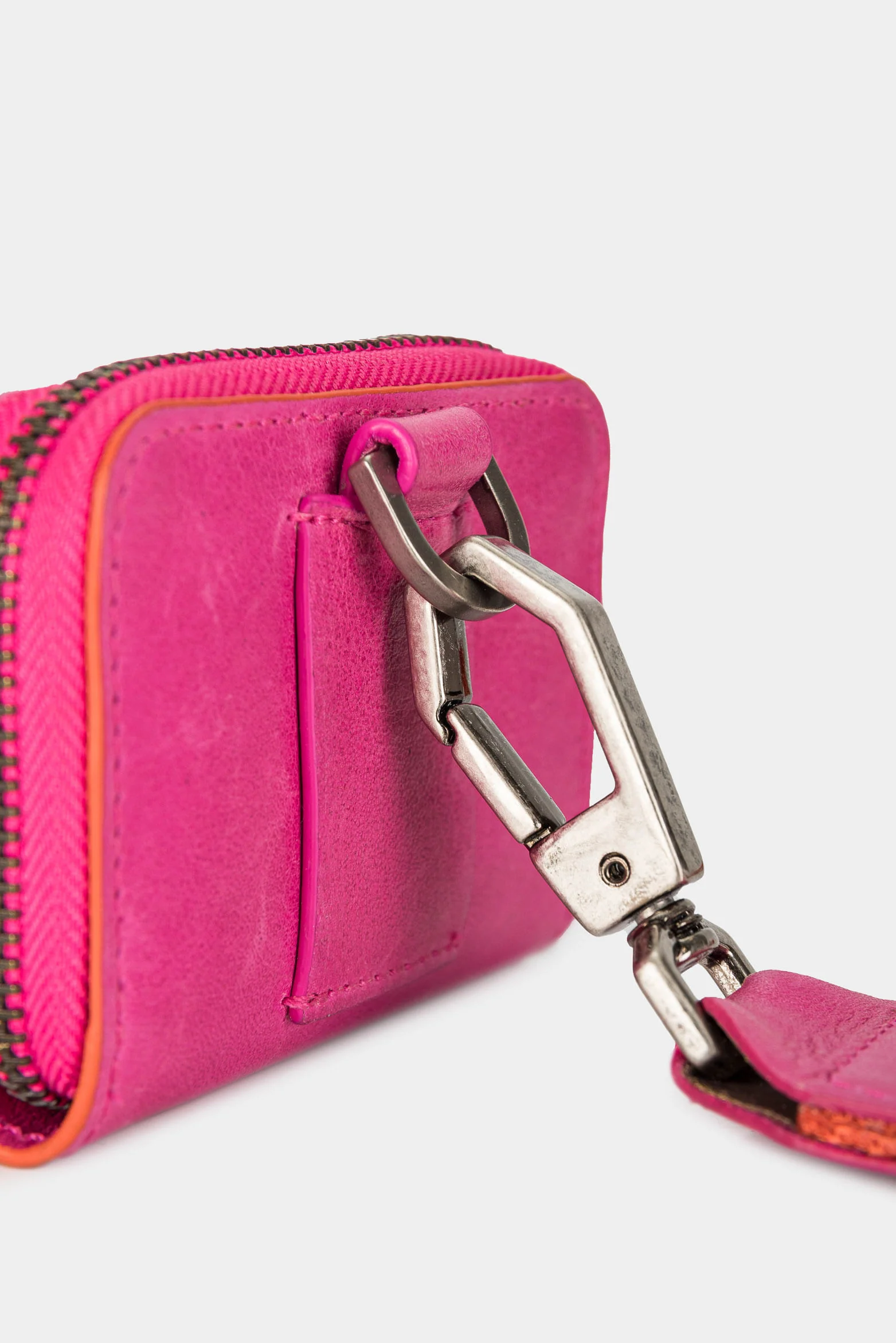 Women’s Tropical Leather Wallet with Removable Strap - Image 6