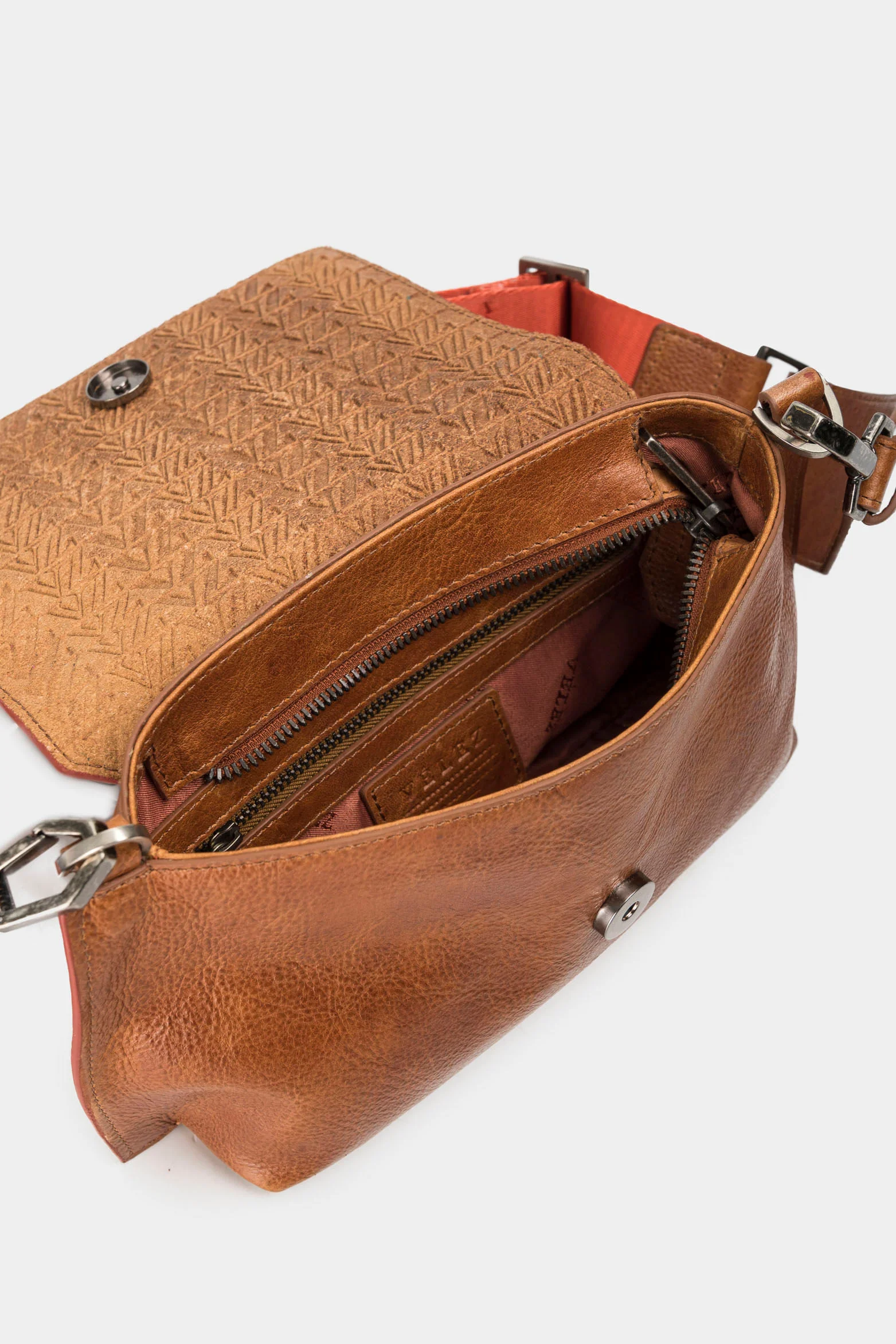 Women’s Vari Hands-Free Handbags with Contrast Strap - Image 8