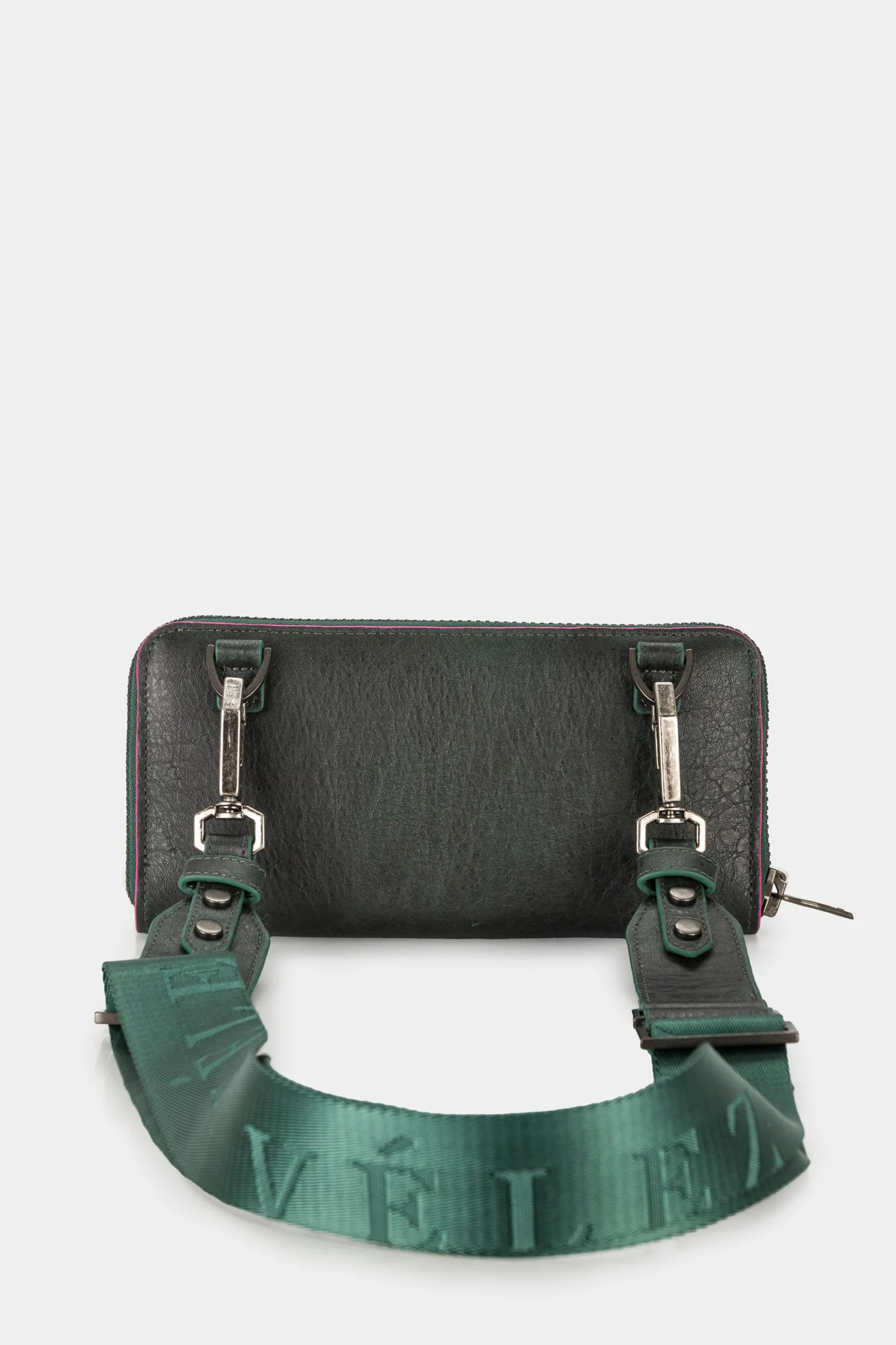 Women’s Vesuvius Leather Zip-Around Wallet with Internal Pocket - Image 3