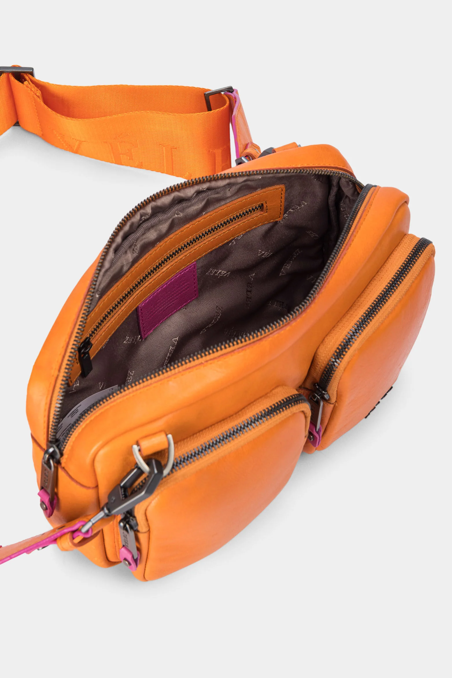 Women’s Wengen Leather Hands-Free Handbags with Adjustable Strap - Image 13