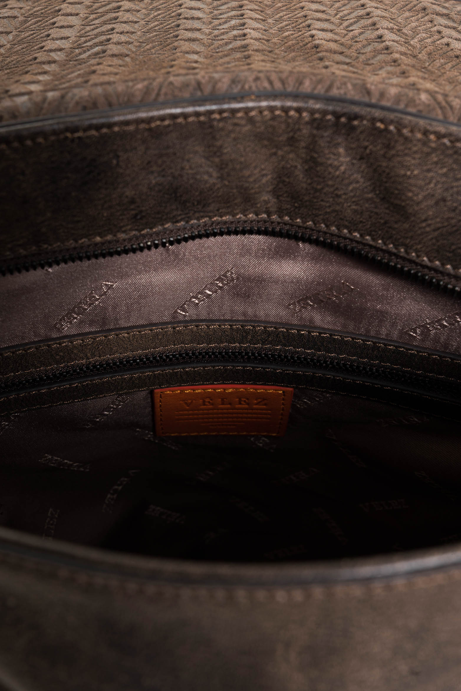 Women’s Zermatt Leather Backpack with Front Flap and Pocket - Image 6