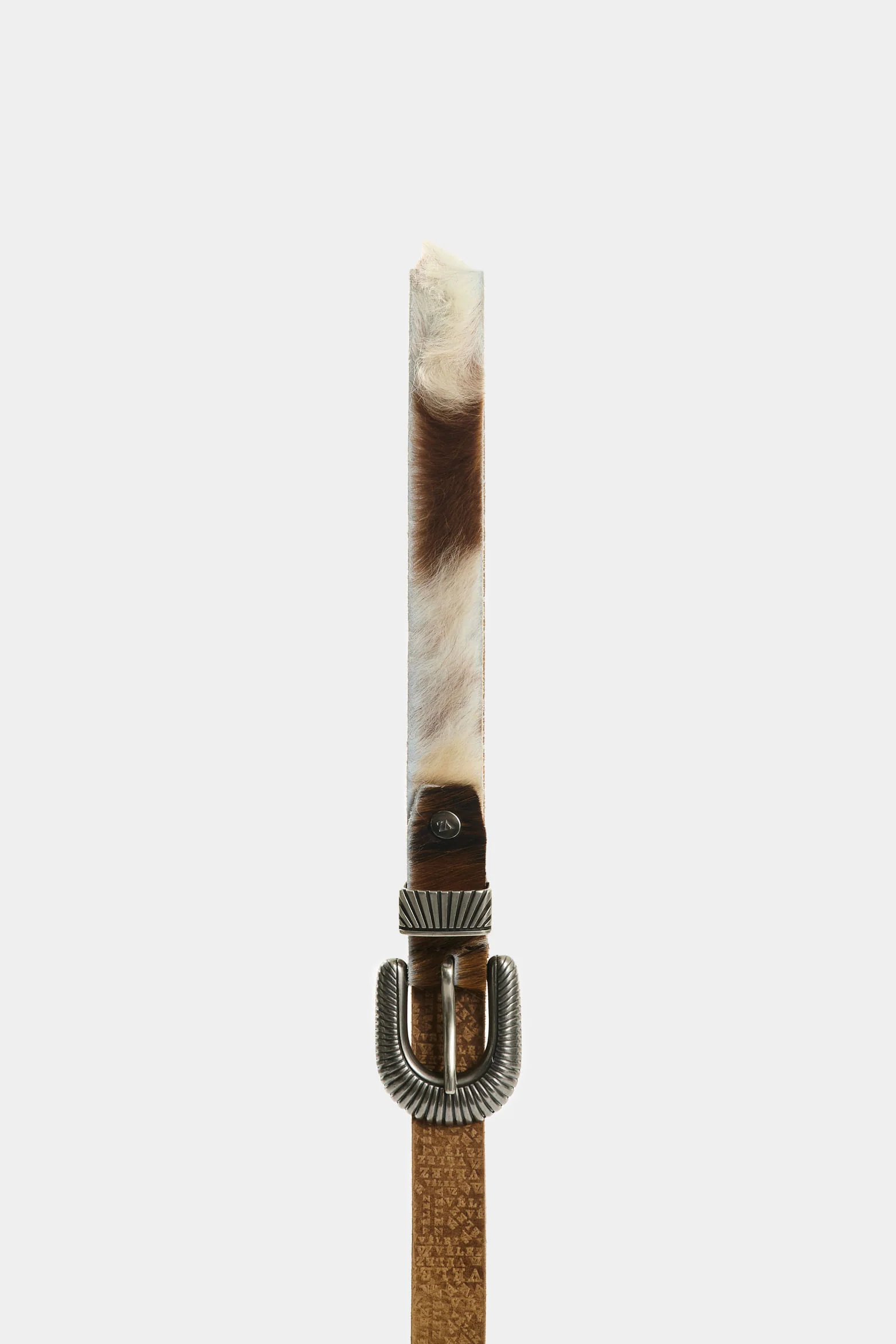 Women's Cowskin Single-Sided Suede Leather Belt - Image 2