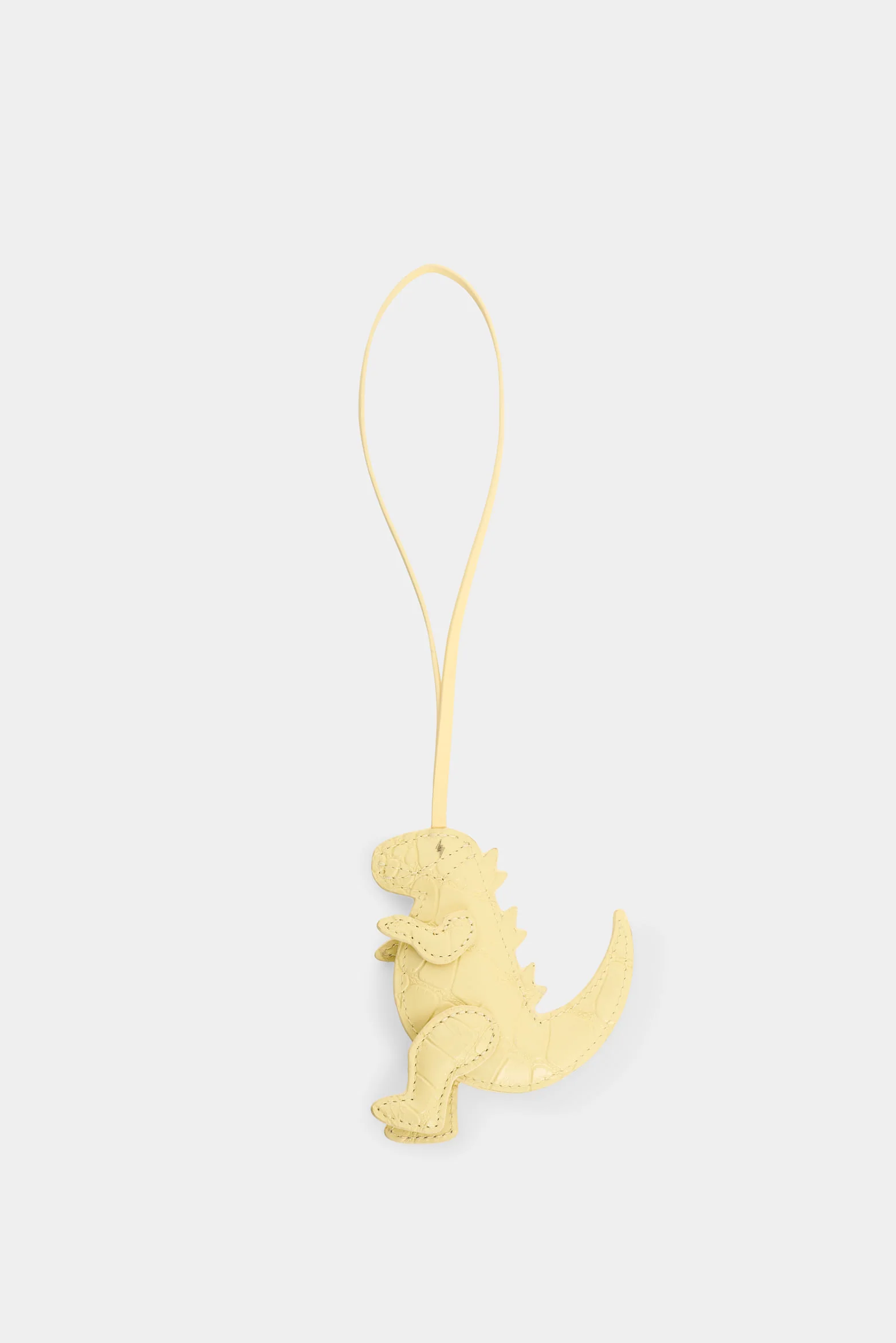 Dino Croco Leather Charm - Image 3