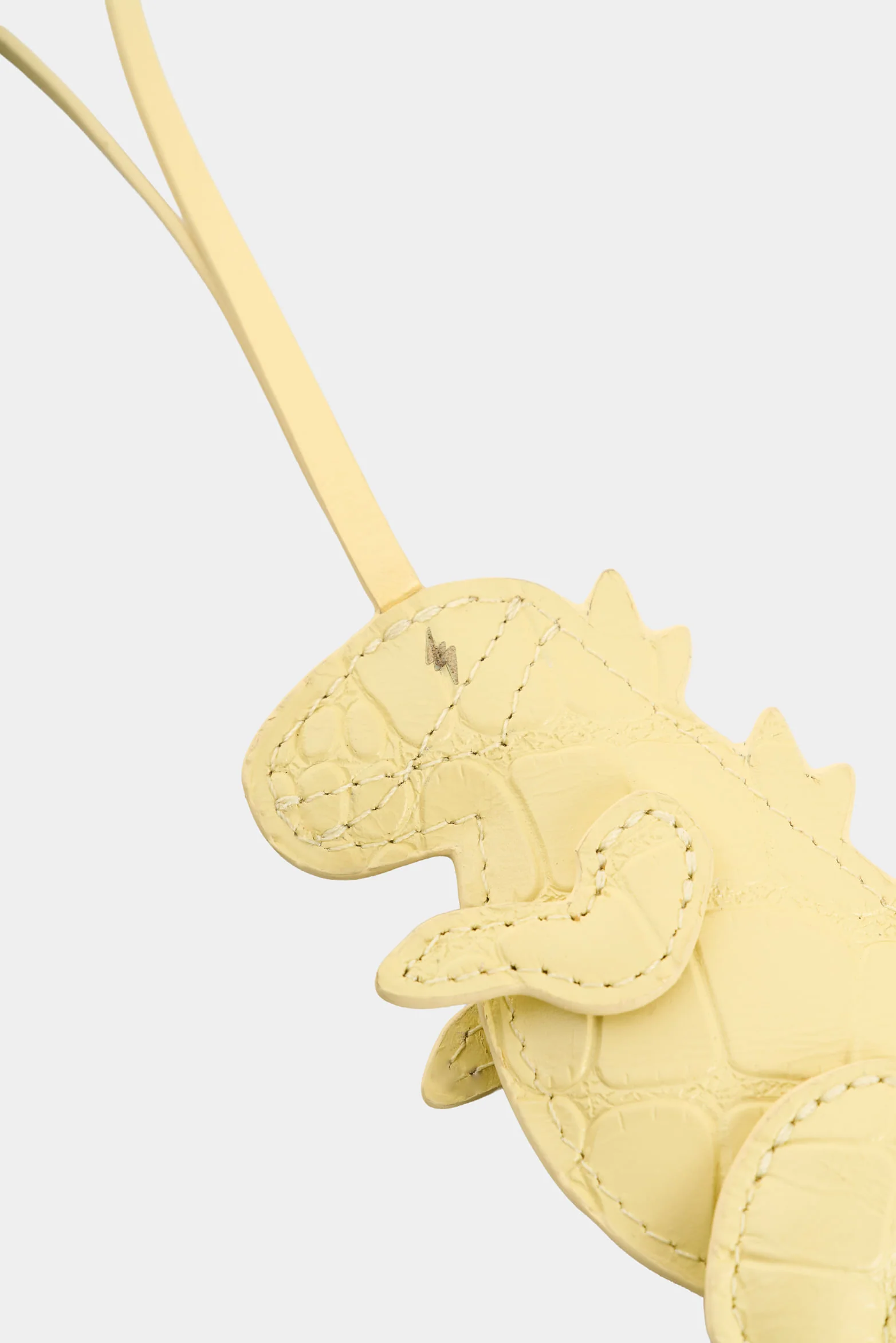 Dino Croco Leather Charm - Image 4