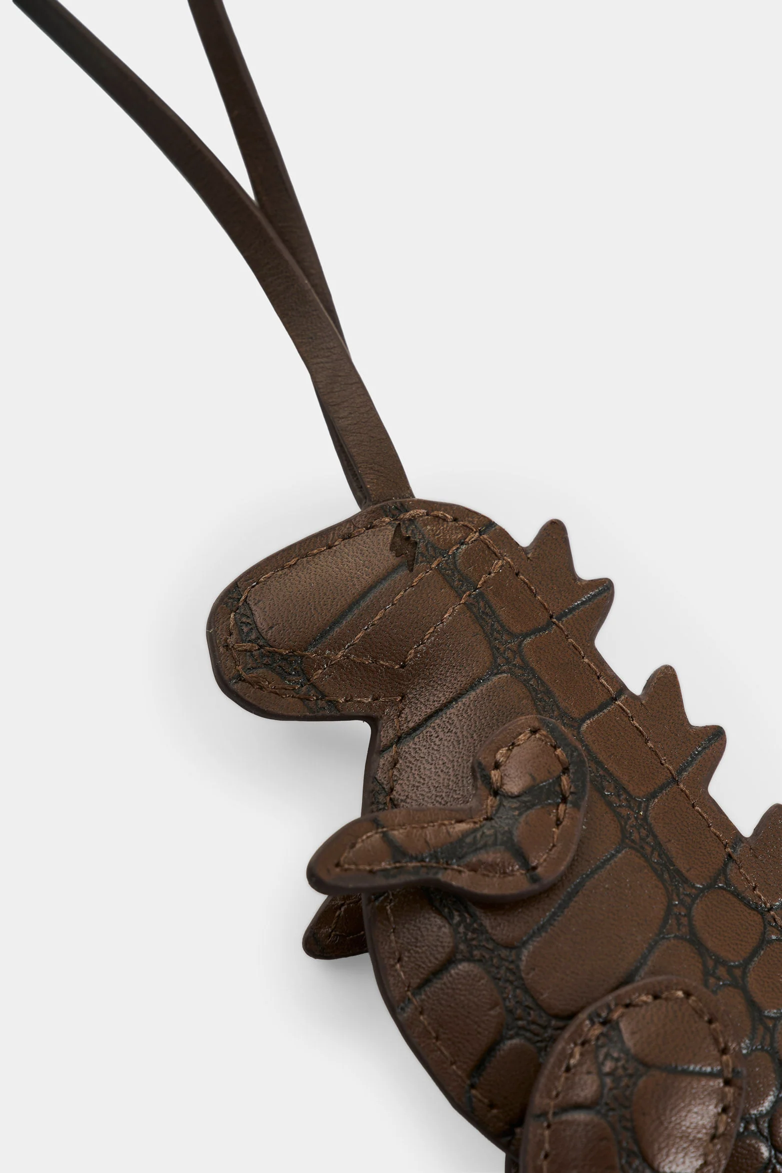 Dino Croco Leather Charm - Image 4