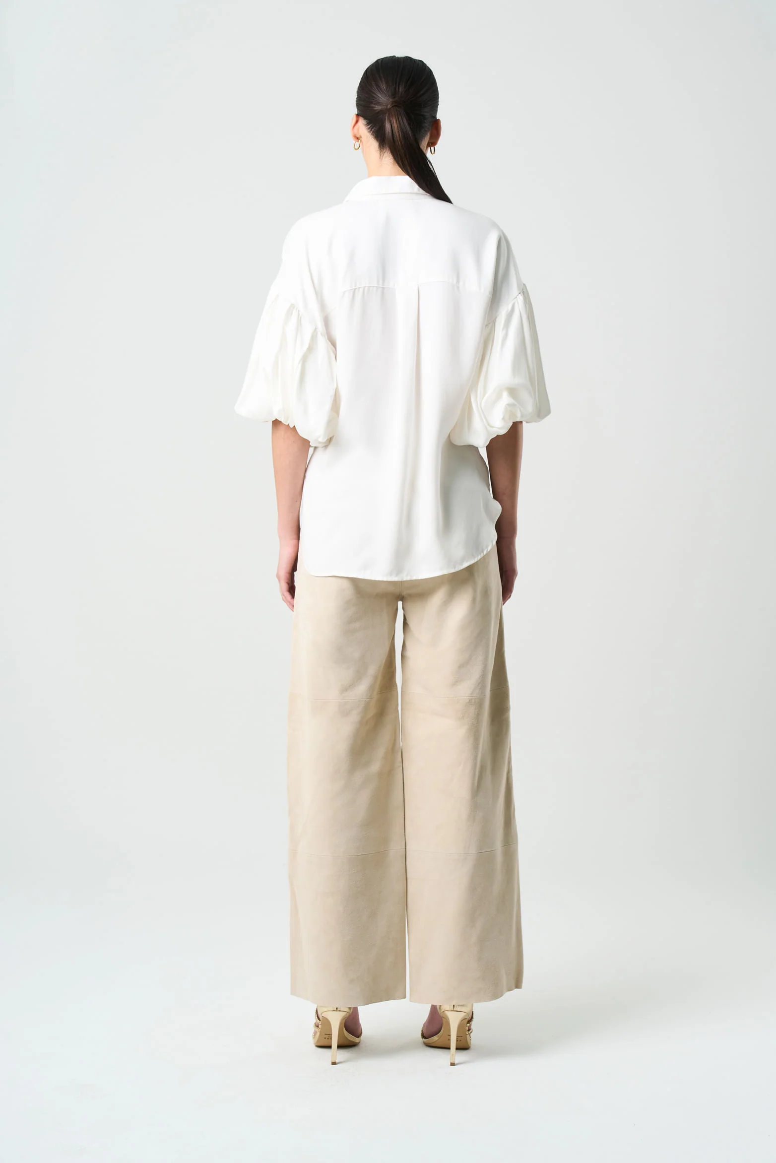 Women's Galera Puff-Sleeve Shirt - Image 3