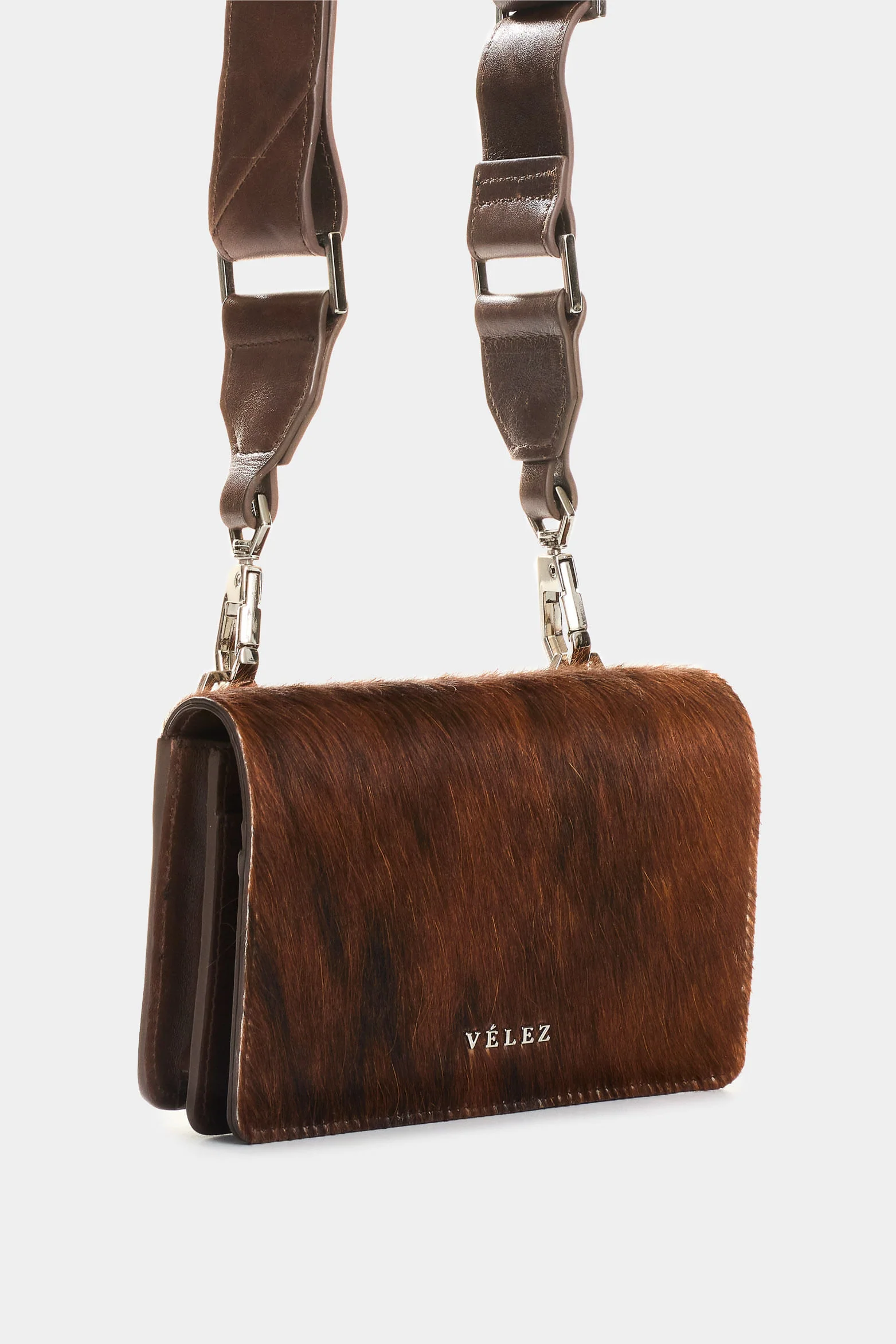 Women's Hair-on Leather Buda Crossbody Bag - Image 2
