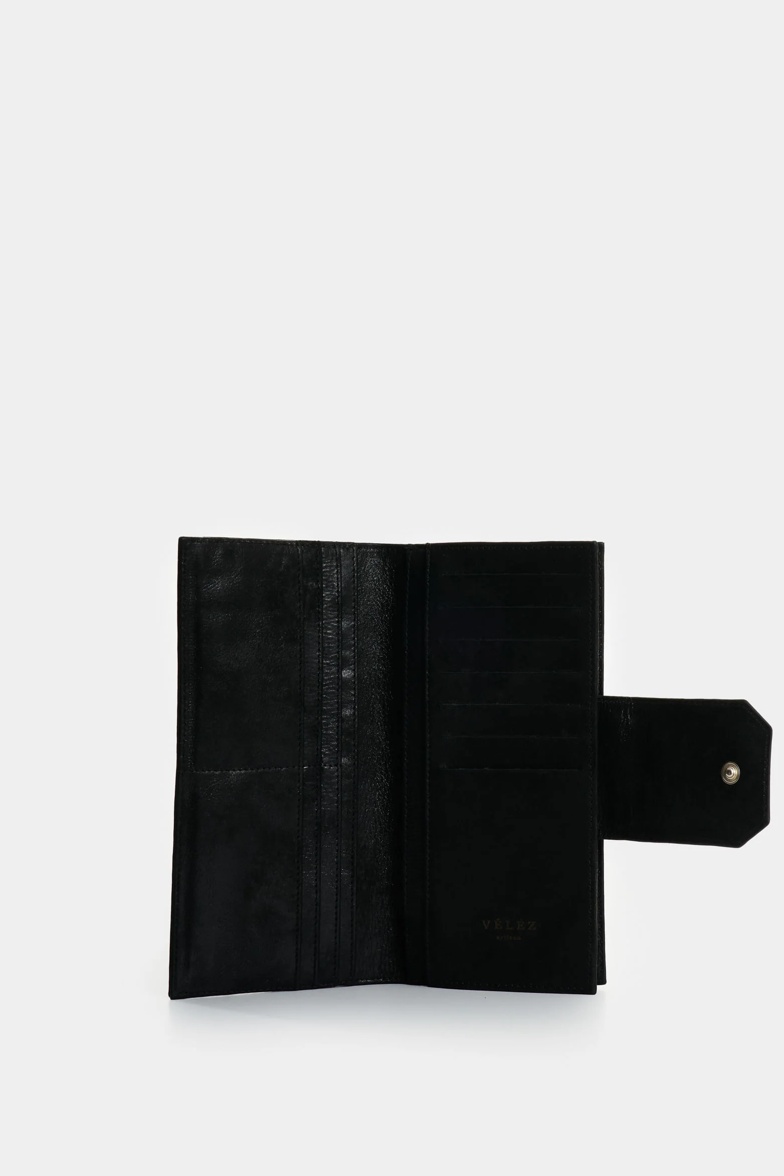 Women's Jade Leather Checkbook Wallet - Image 4