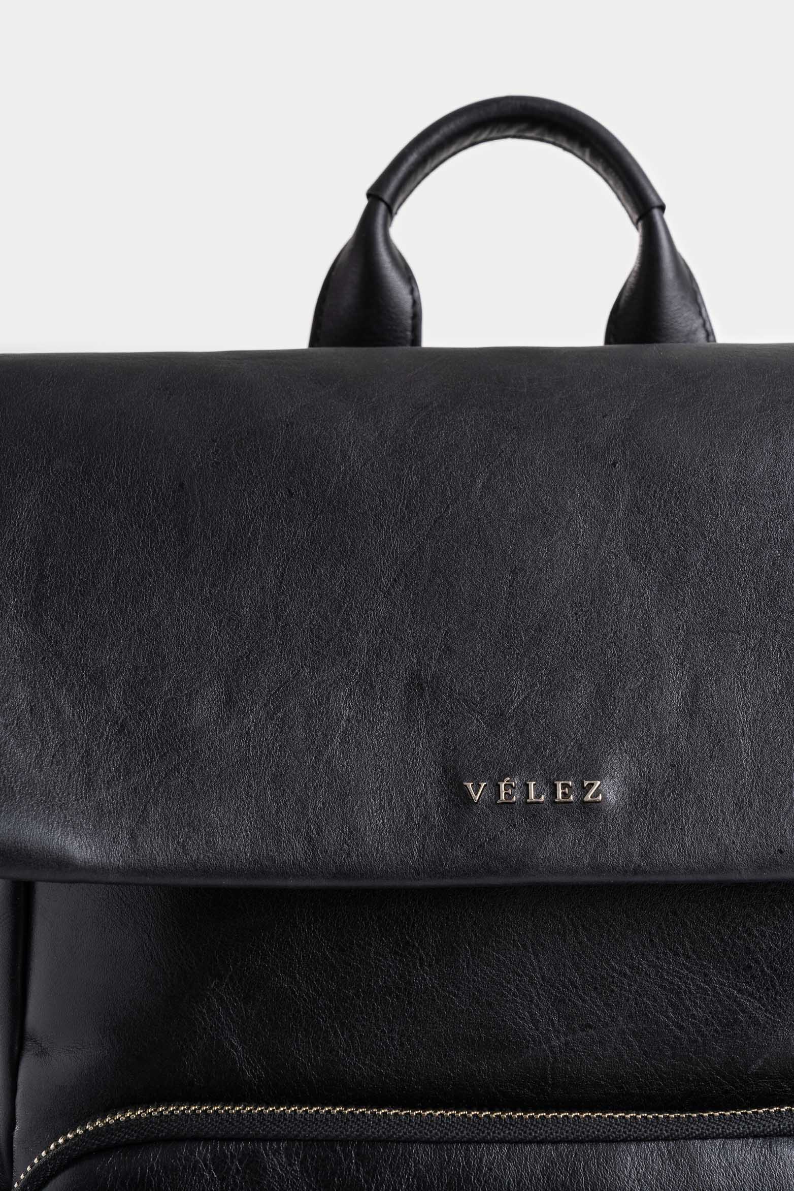 Zermat Leather Backpack for Women Pearl Finish - Image 4