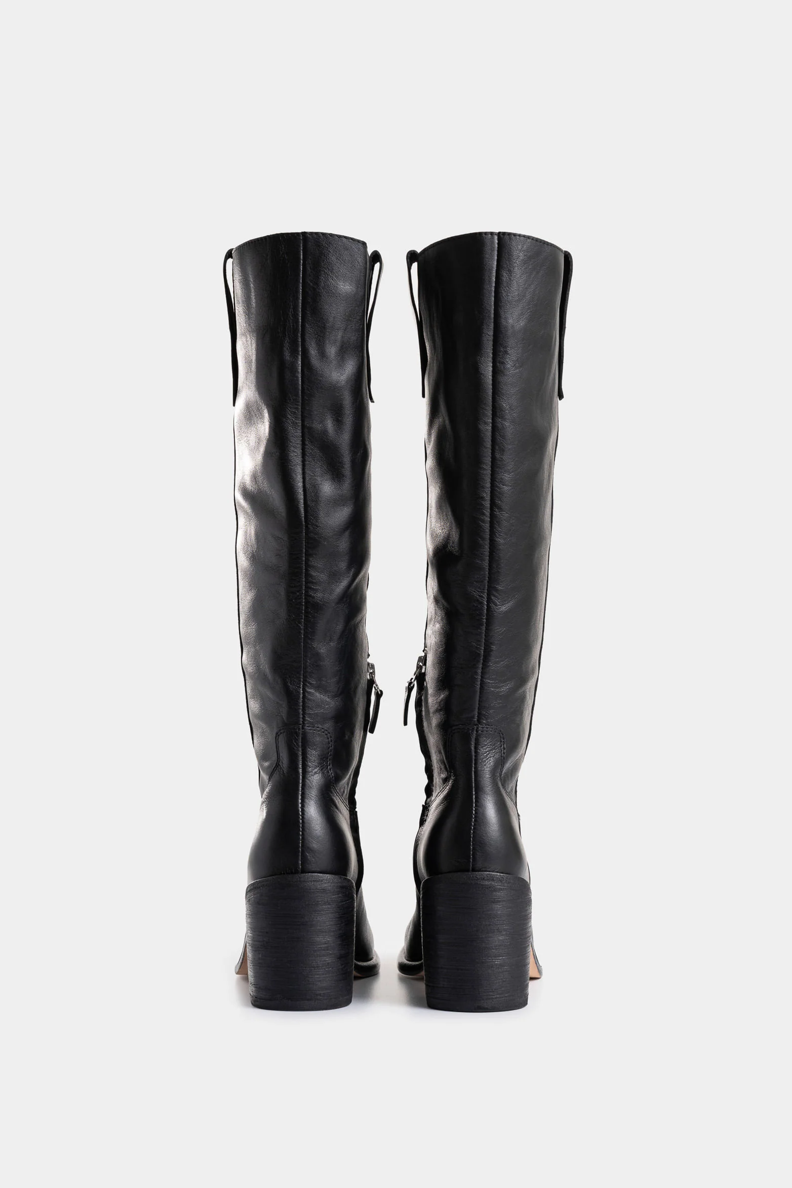 Zolan High Leather Boots for Women - Image 3